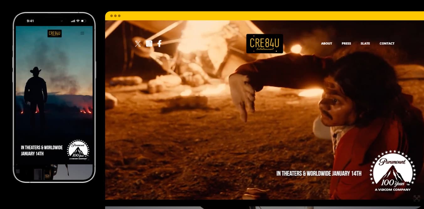 Интерфейс сайта CRE84U W Liively