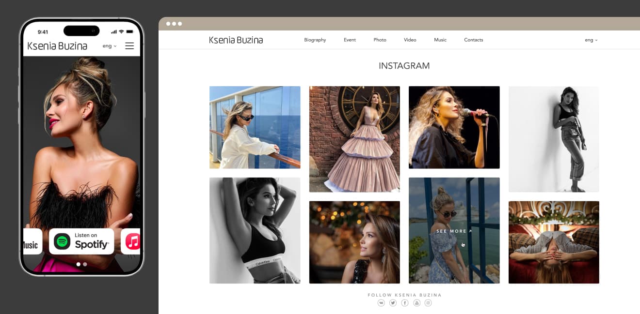 Ksenia Buzina development