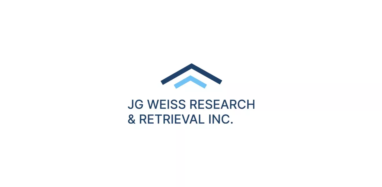 JG WEISS RESEARCH & RETRIEVAL INC